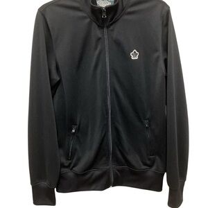 Roots Canada  Quality Comfy Outdoor Full Zip Black Track Jacket Womens  XS / Med